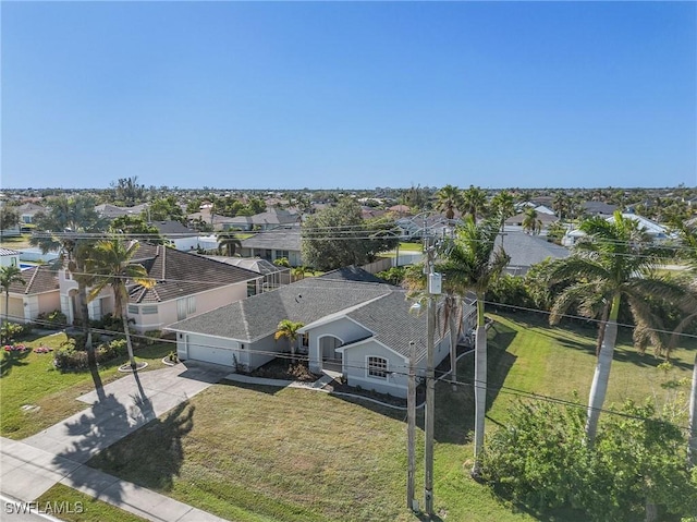4004 Chiquita Blvd S, Cape Coral, FL 33914 - drone / aerial view featuring a residential view