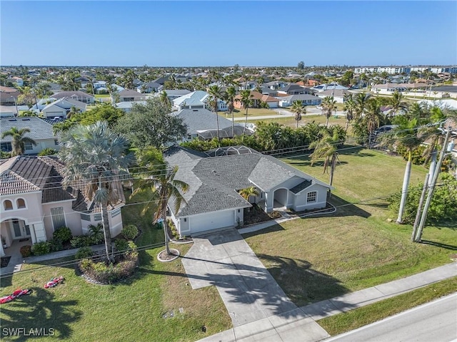 4004 Chiquita Blvd S, Cape Coral, FL 33914 - drone / aerial view with a residential view