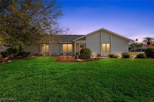 6012 Perthshire Ln, Fort Myers, FL 33908 - single story home featuring a front lawn and stucco siding