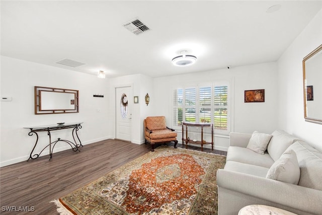 6012 Perthshire Ln, Fort Myers, FL 33908 - living room with wood finished floors and baseboards