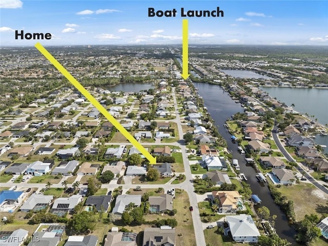 6012 Perthshire Ln, Fort Myers, FL 33908 - view of property location featuring nearby suburban area and a nearby body of water