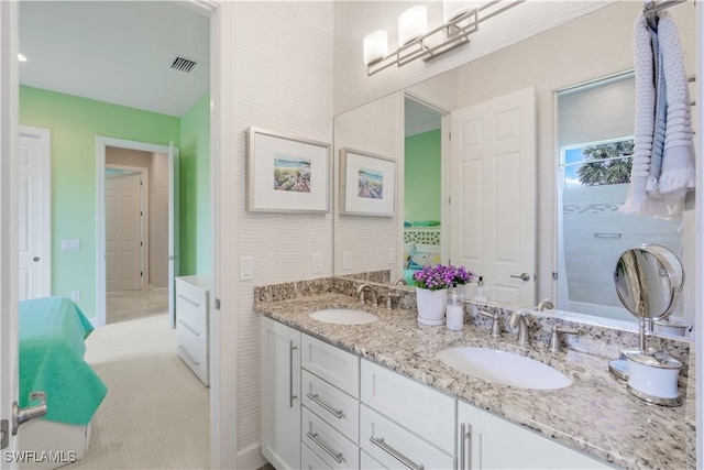 9052 Graphite Cir, Naples, FL 34120 - full bath featuring double vanity