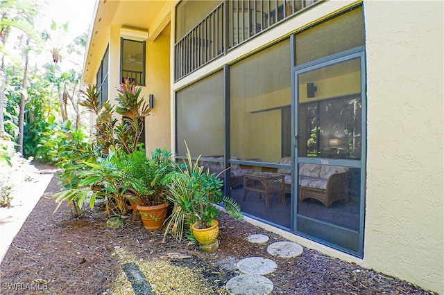 7116 Lakeridge Ct Unit 103, Fort Myers, FL 33907 - property entrance featuring stucco siding