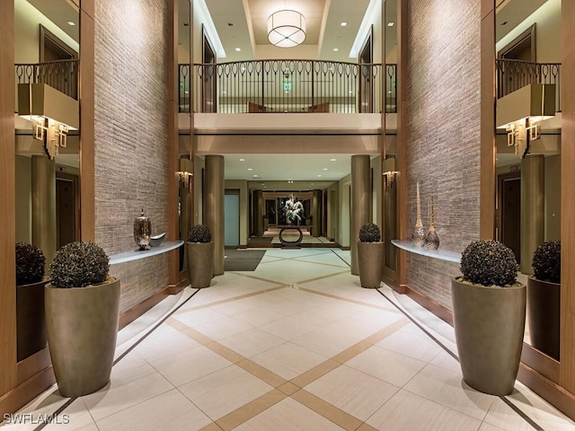 view of building lobby