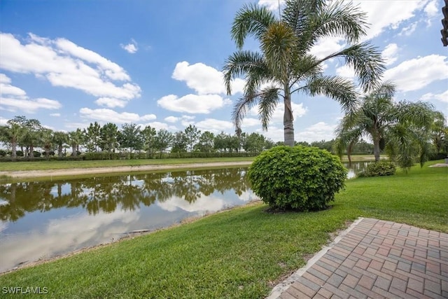 property view of water