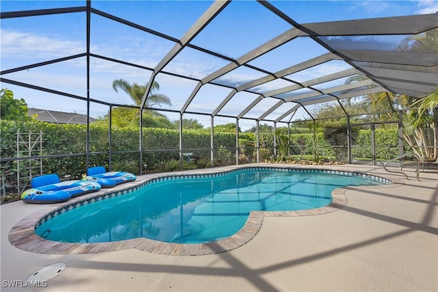 pool featuring a patio