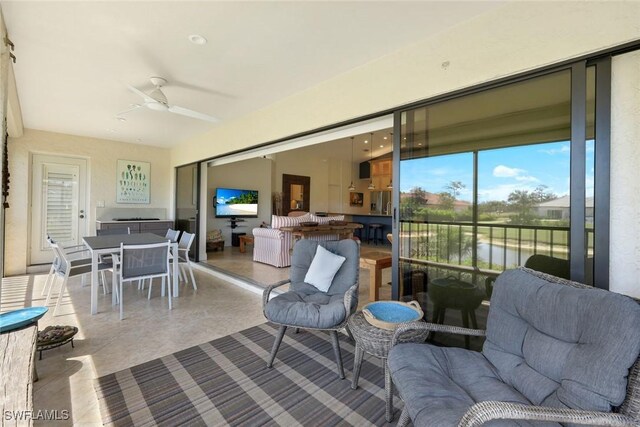 16591 Waters Edge Ct, Fort Myers, FL 33908 - view of sunroom