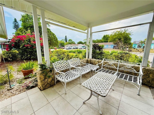 view of patio / terrace featuring a porch
