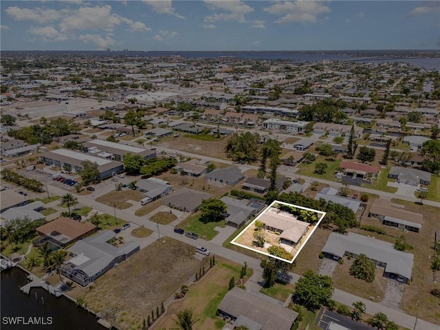 birds eye view of property featuring a residential view
