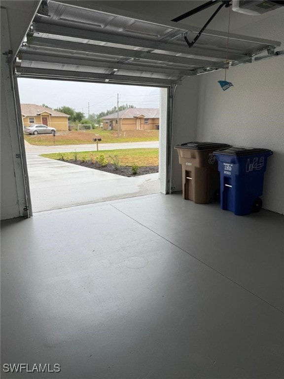 5249-5251 Centennial Blvd, Lehigh Acres, FL 33971 - garage with ceiling fan
