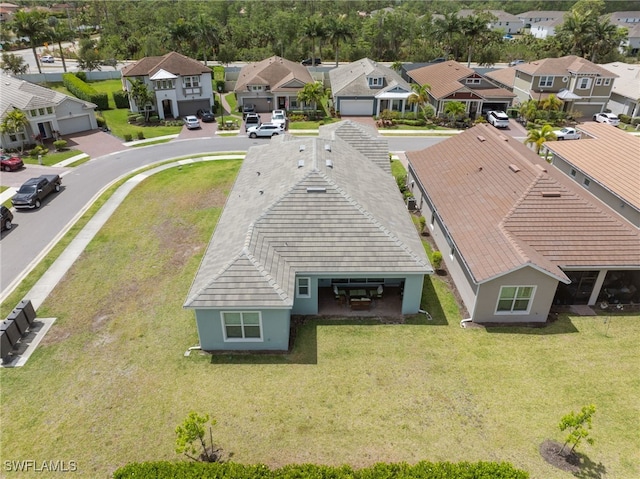 3419 Pilot Cir, Naples, FL 34120 - birds eye view of property with a residential view