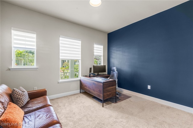 3419 Pilot Cir, Naples, FL 34120 - office space featuring baseboards and carpet