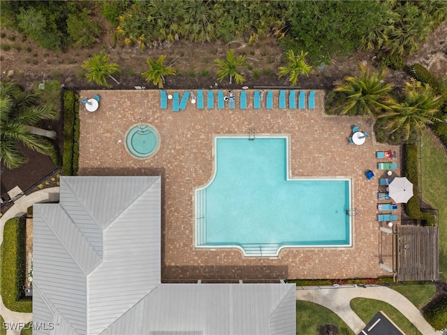 3419 Pilot Cir, Naples, FL 34120 - birds eye view of property