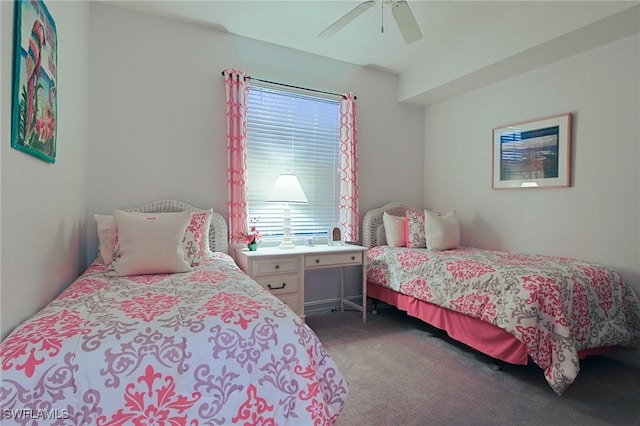 4690 Turnberry Lake Dr Unit 104, Estero, FL 33928 - bedroom featuring carpet floors and a ceiling fan