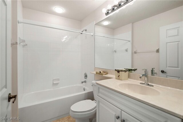25073 Peacock Ln Unit 102, Naples, FL 34114 - full bath with toilet, vanity, and shower / bath combination