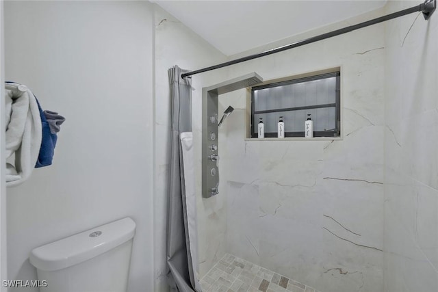 2723 SW 5th Ave, Cape Coral, FL 33914 - full bathroom featuring a stall shower and toilet