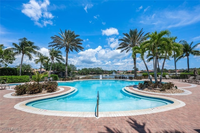 view of community pool