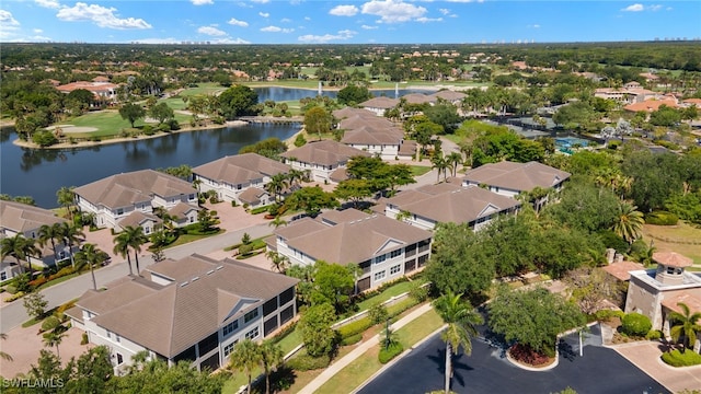 14572 Bellino Ter Unit 202, Bonita Springs, FL 34135 - aerial view of residential area featuring a large body of water