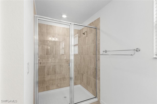 full bath with a stall shower