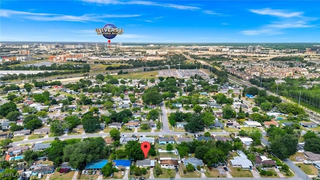 drone / aerial view