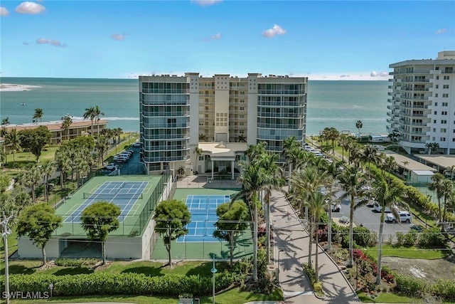 property view of water