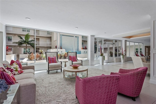 view of building lobby