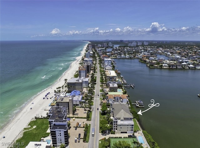 9380 Gulf Shore Dr Unit 101, Naples, FL 34108 - bird's eye view of expansive coastline