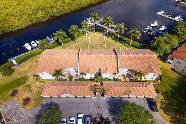 162 Newport Dr Unit 1208, Naples, FL 34114 - bird's eye view with a water view