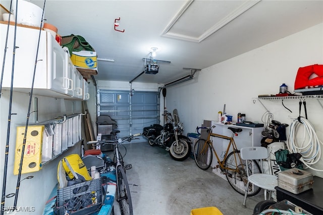 162 Newport Dr Unit 1208, Naples, FL 34114 - garage featuring a garage door opener