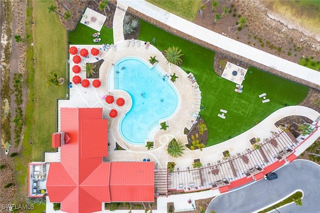 bird's eye view