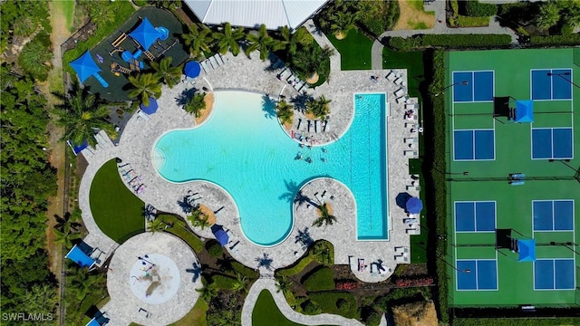 bird's eye view