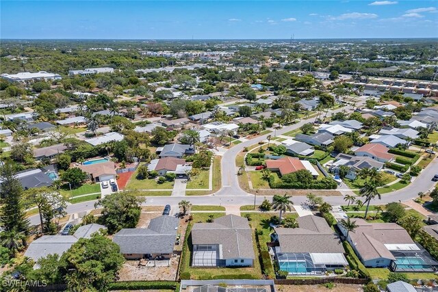 1196 Westlake Blvd, Naples, FL 34103 - drone / aerial view featuring a residential view
