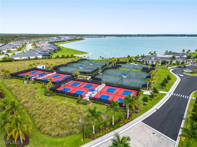 19108 Marquesa Dr, Fort Myers, FL 33913 - birds eye view of property featuring a water view