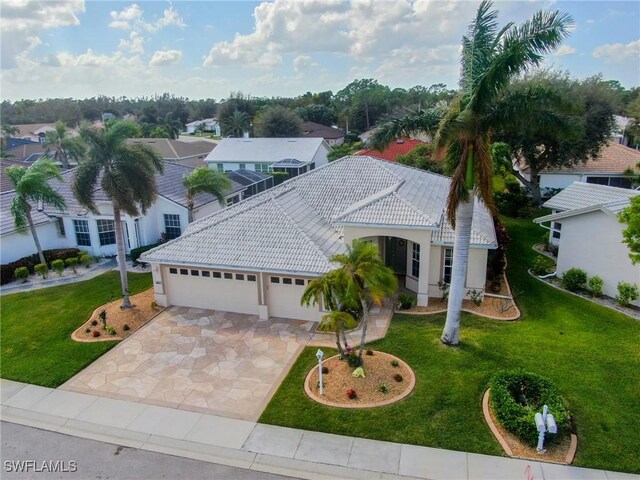 20849 Santorini Way N, Fort Myers, FL 33917 - aerial view featuring a residential view