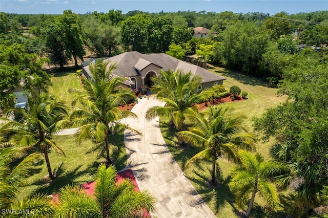 drone / aerial view