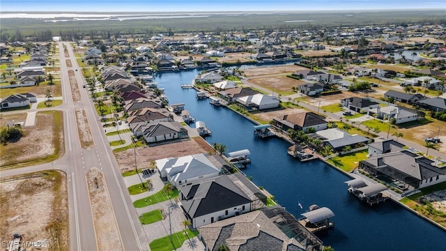 3617 Embers Pkwy W, Cape Coral, FL 33993 - aerial view of property's location with nearby suburban area and a nearby body of water