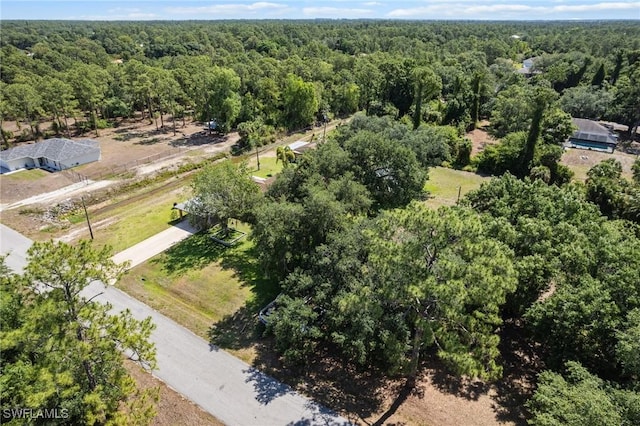 326 Mcarthur Ave, Lehigh Acres, FL 33936 - drone / aerial view of a heavily wooded area
