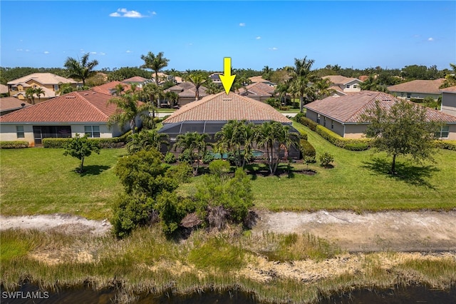 2094 Satsuma Ln, Naples, FL 34120 - aerial perspective of suburban area