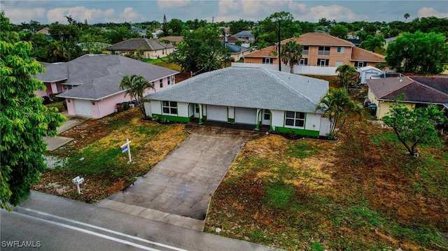 1228 SE 24th Ave Unit A, Cape Coral, FL 33990 - aerial perspective of suburban area