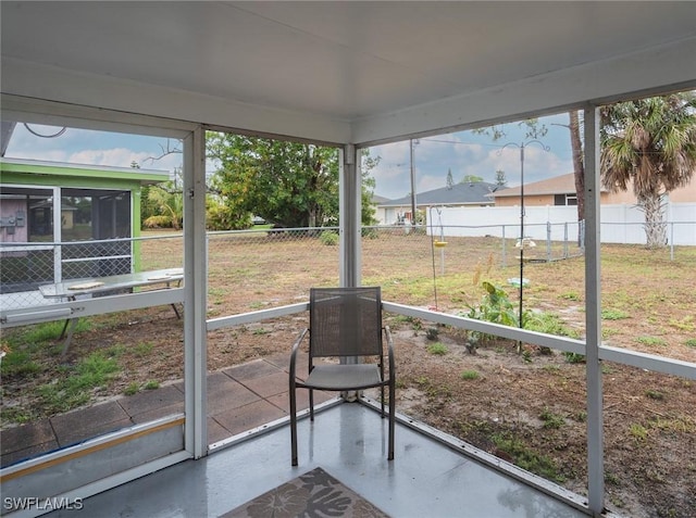 1228 SE 24th Ave Unit A, Cape Coral, FL 33990 - view of unfurnished sunroom