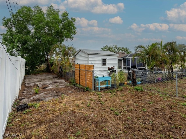 1228 SE 24th Ave Unit A, Cape Coral, FL 33990 - view of fenced backyard