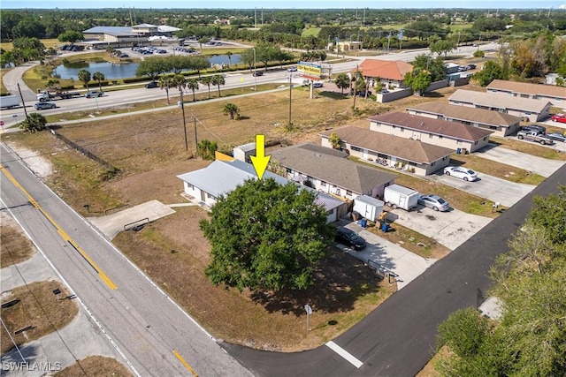 12955 First St, Fort Myers, FL 33905 - bird's eye view featuring a residential view and a water view