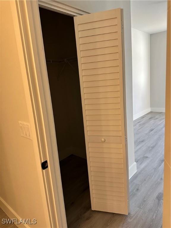 view of closet