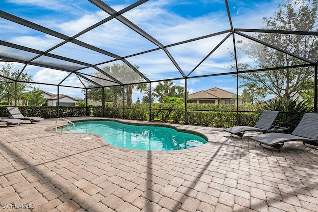 4424 Owens Way, Ave Maria, FL 34142 - outdoor pool with a patio and a lanai