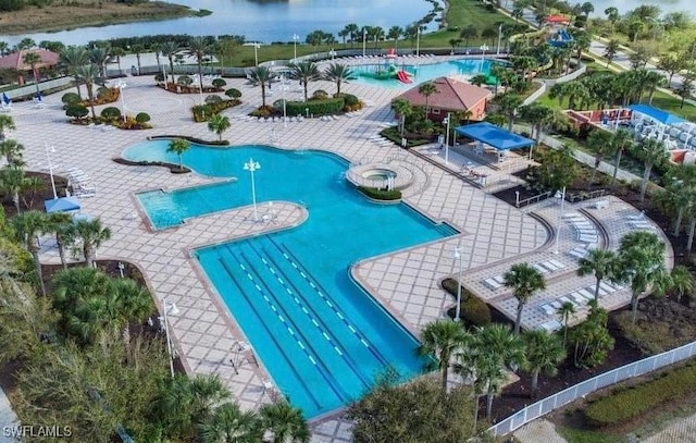 4424 Owens Way, Ave Maria, FL 34142 - community pool with a water view