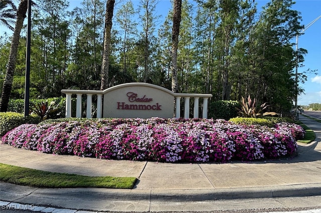 3665 Buttonwood Way Unit 1422, Naples, FL 34112 - view of community sign