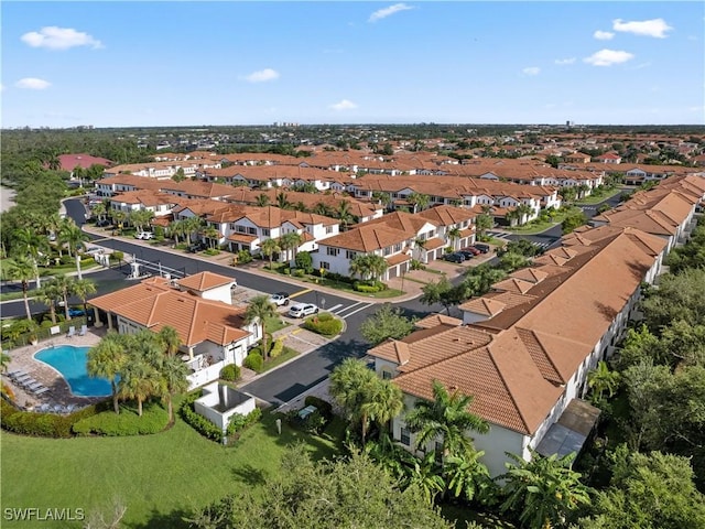 15780 Portofino Springs Blvd Unit 106, Fort Myers, FL 33908 - aerial view with a residential view