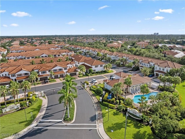 15780 Portofino Springs Blvd Unit 106, Fort Myers, FL 33908 - birds eye view of property with a residential view