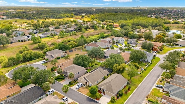birds eye view of property featuring a residential view