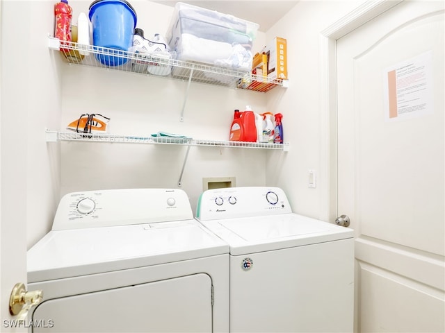 1800 SE 21st St, Cape Coral, FL 33990 - clothes washing area with laundry area and washing machine and clothes dryer